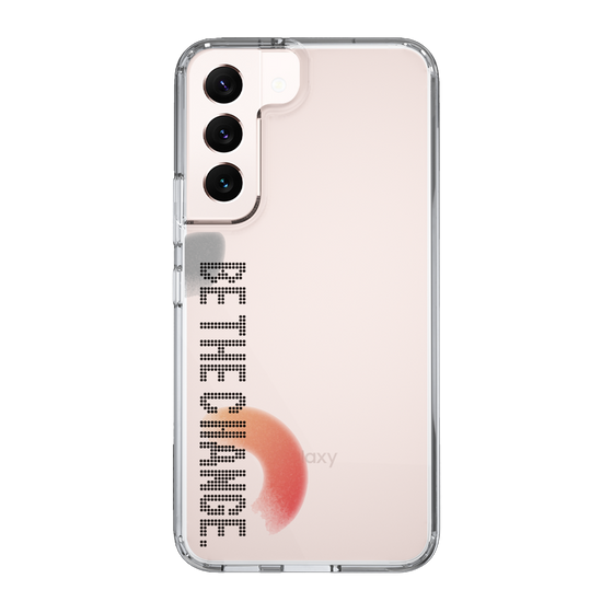 Slim Protection Case［ Original - Dot Overlay - BE THE CHANGE/A ］