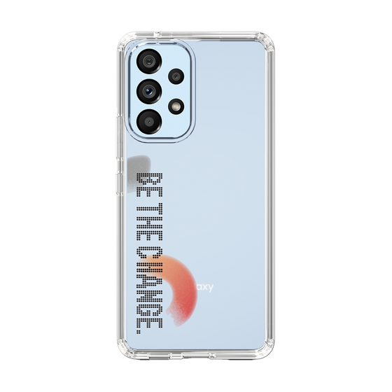 Slim Protection Case［ Original - Dot Overlay - BE THE CHANGE/A ］