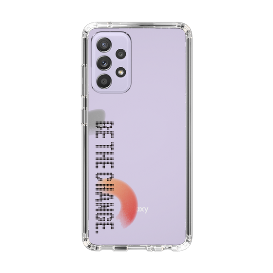 Slim Protection Case［ Original - Dot Overlay - BE THE CHANGE/A ］