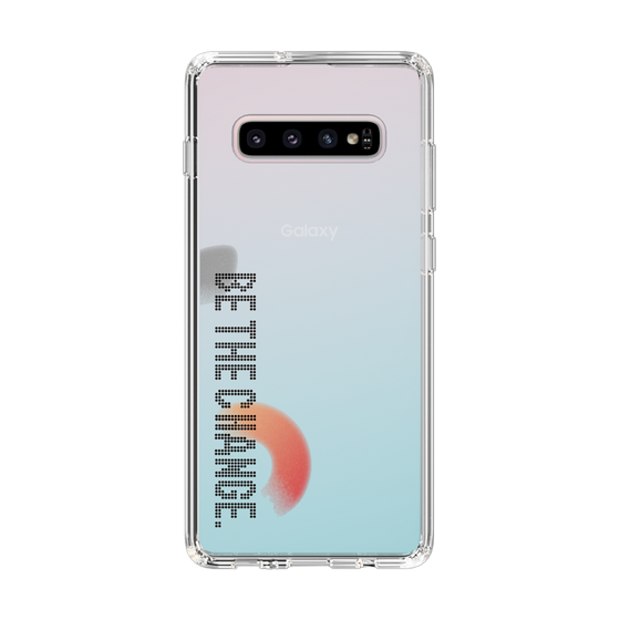 Slim Protection Case［ Original - Dot Overlay - BE THE CHANGE/A ］