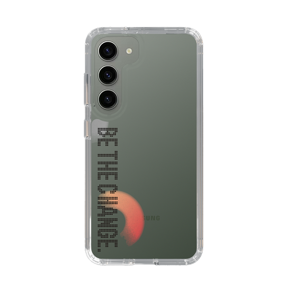 Slim Protection Case［ Original - Dot Overlay - BE THE CHANGE/A ］