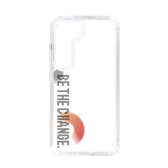 Slim Protection Case［ Original - Dot Overlay - BE THE CHANGE/A ］