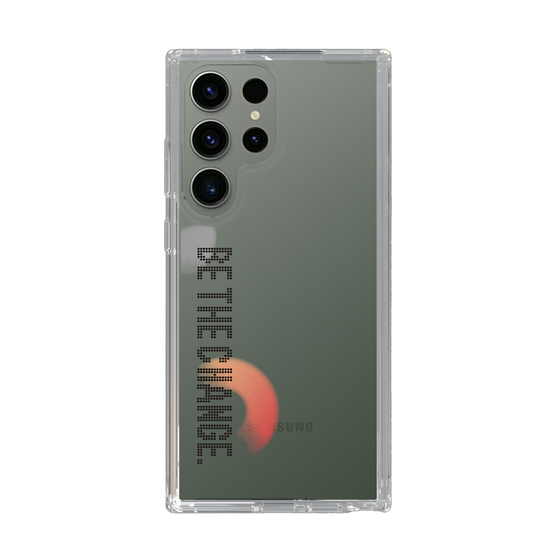 Slim Protection Case［ Original - Dot Overlay - BE THE CHANGE/A ］