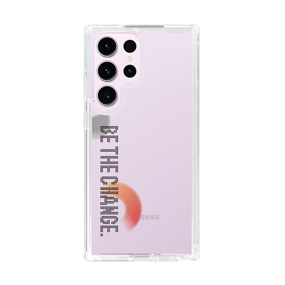 Slim Protection Case［ Original - Dot Overlay - BE THE CHANGE/A ］