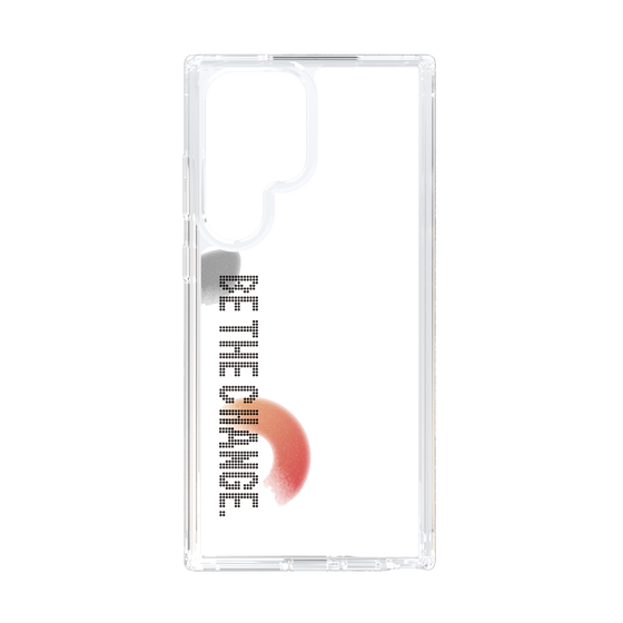 Slim Protection Case［ Original - Dot Overlay - BE THE CHANGE/A ］