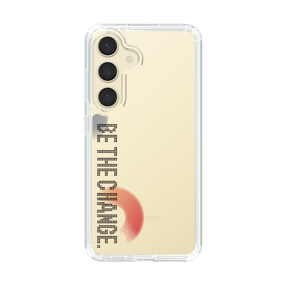 Slim Protection Case［ Original - Dot Overlay - BE THE CHANGE/A ］
