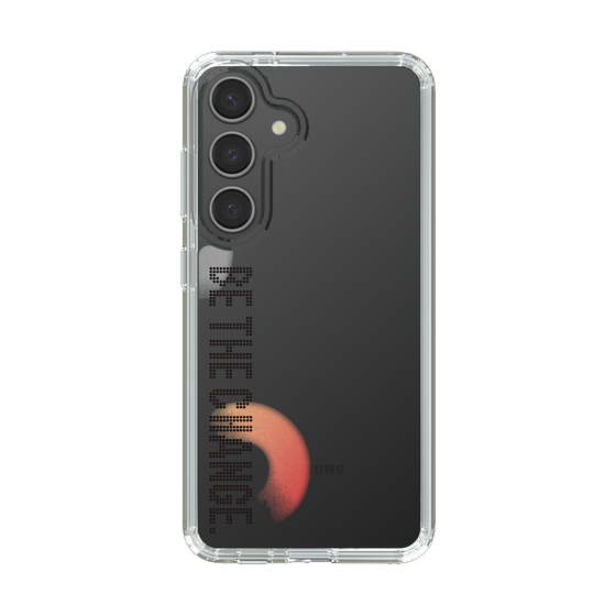 Slim Protection Case［ Original - Dot Overlay - BE THE CHANGE/A ］