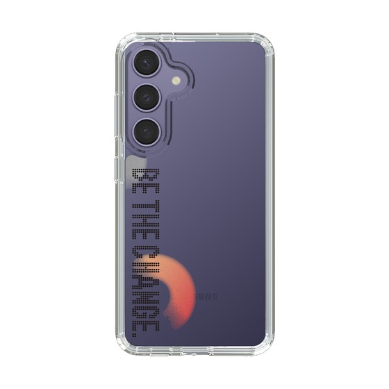 Slim Protection Case［ Original - Dot Overlay - BE THE CHANGE/A ］