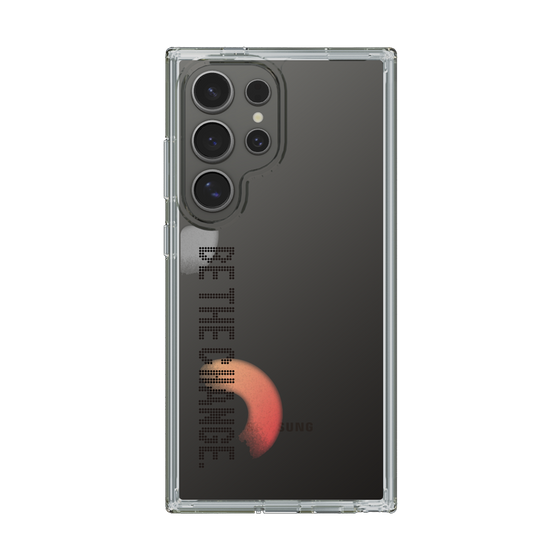 Slim Protection Case［ Original - Dot Overlay - BE THE CHANGE/A ］