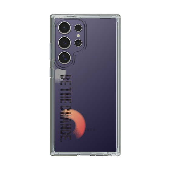 Slim Protection Case［ Original - Dot Overlay - BE THE CHANGE/A ］