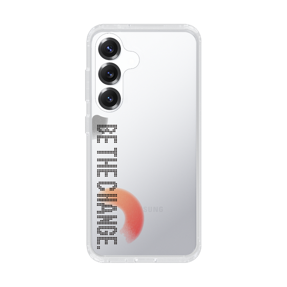 Slim Protection Case［ Original - Dot Overlay - BE THE CHANGE/A ］