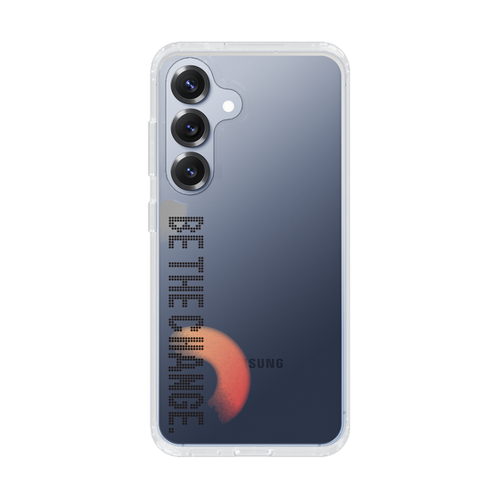 Slim Protection Case［ Original - Dot Overlay - BE THE CHANGE/A ］