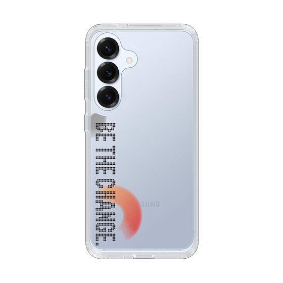 Slim Protection Case［ Original - Dot Overlay - BE THE CHANGE/A ］