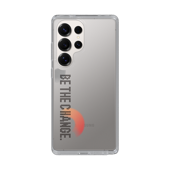 Slim Protection Case［ Original - Dot Overlay - BE THE CHANGE/A ］