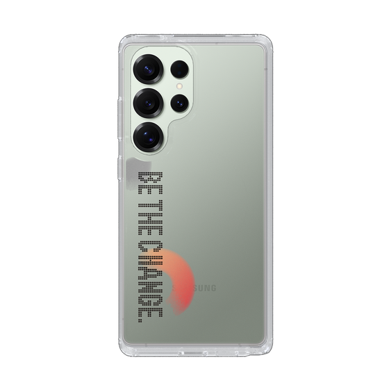 Slim Protection Case［ Original - Dot Overlay - BE THE CHANGE/A ］