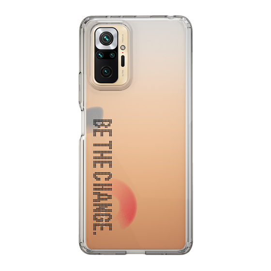 Slim Protection Case［ Original - Dot Overlay - BE THE CHANGE/A ］