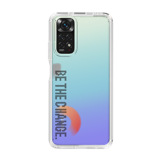 Slim Protection Case［ Original - Dot Overlay - BE THE CHANGE/A ］