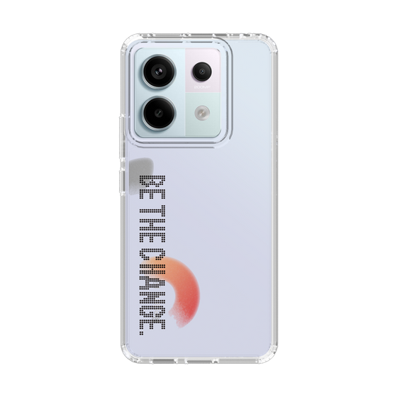 Slim Protection Case［ Original - Dot Overlay - BE THE CHANGE/A ］