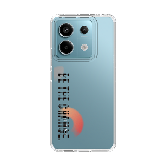 Slim Protection Case［ Original - Dot Overlay - BE THE CHANGE/A ］