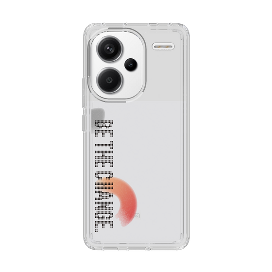 Slim Protection Case［ Original - Dot Overlay - BE THE CHANGE/A ］