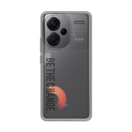 Slim Protection Case［ Original - Dot Overlay - BE THE CHANGE/A ］