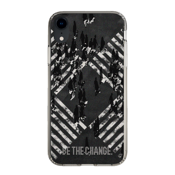 Slim Protection Case［ Original - Dot Overlay - BE THE CHANGE/B ］