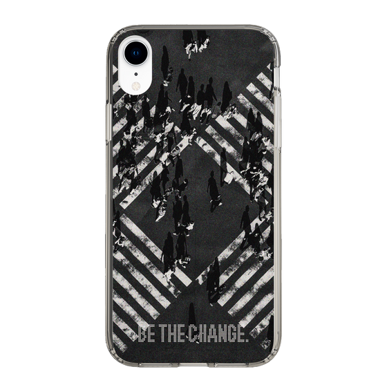 Slim Protection Case［ Original - Dot Overlay - BE THE CHANGE/B ］