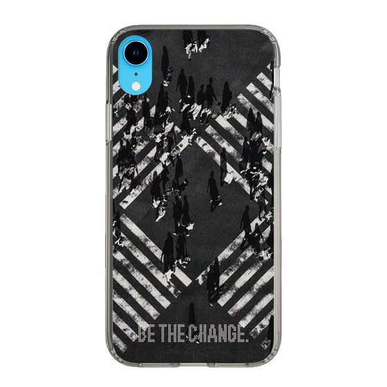 Slim Protection Case［ Original - Dot Overlay - BE THE CHANGE/B ］