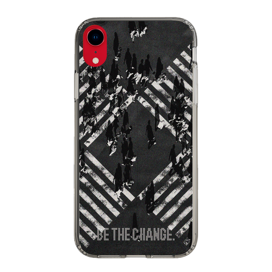 Slim Protection Case［ Original - Dot Overlay - BE THE CHANGE/B ］