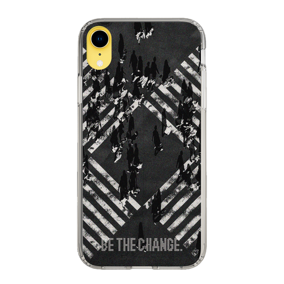 Slim Protection Case［ Original - Dot Overlay - BE THE CHANGE/B ］