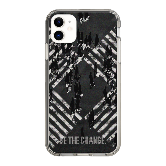 Slim Protection Case［ Original - Dot Overlay - BE THE CHANGE/B ］