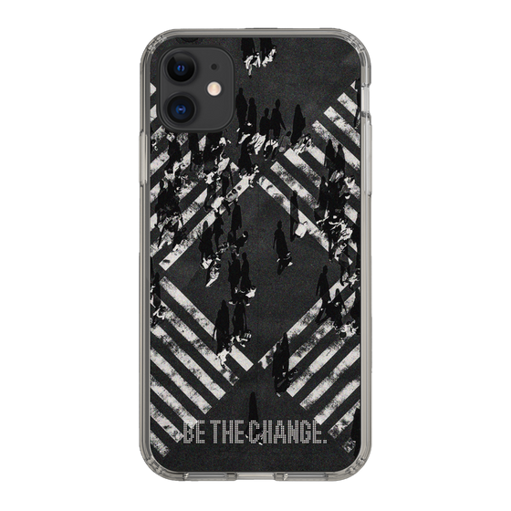 Slim Protection Case［ Original - Dot Overlay - BE THE CHANGE/B ］