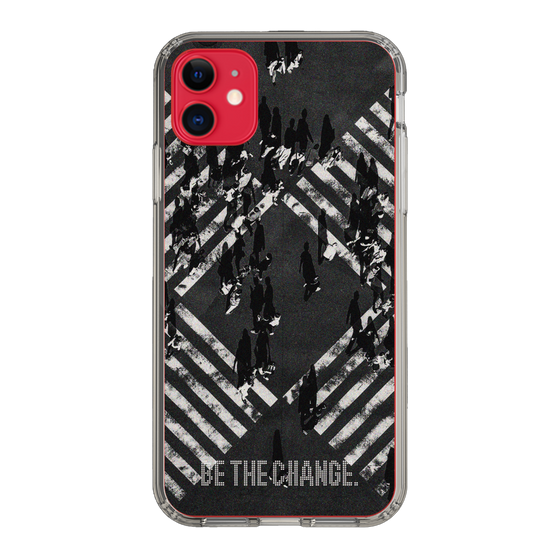 Slim Protection Case［ Original - Dot Overlay - BE THE CHANGE/B ］