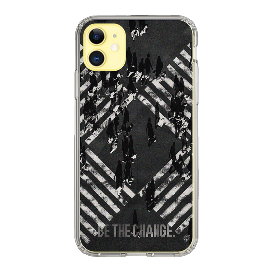 Slim Protection Case［ Original - Dot Overlay - BE THE CHANGE/B ］
