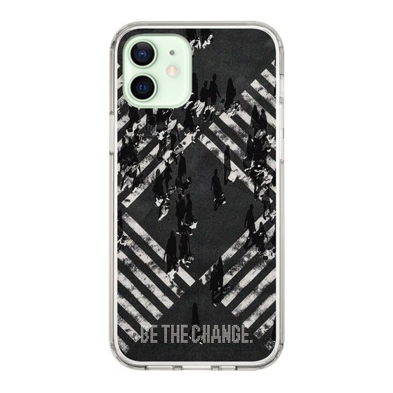 Slim Protection Case［ Original - Dot Overlay - BE THE CHANGE/B ］