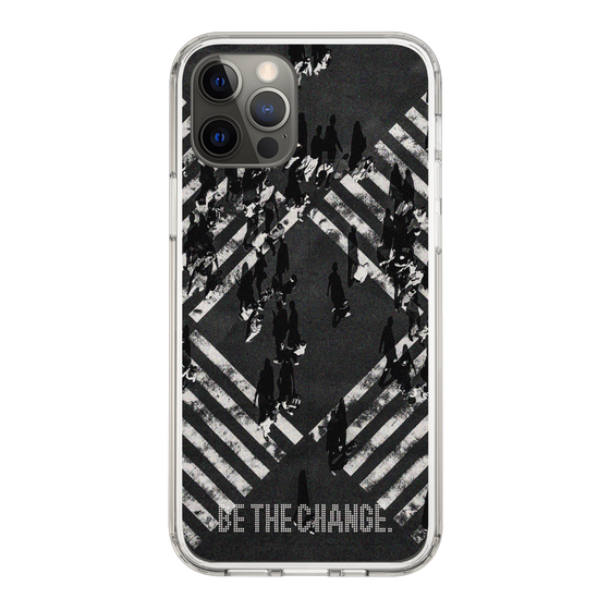 Slim Protection Case［ Original - Dot Overlay - BE THE CHANGE/B ］