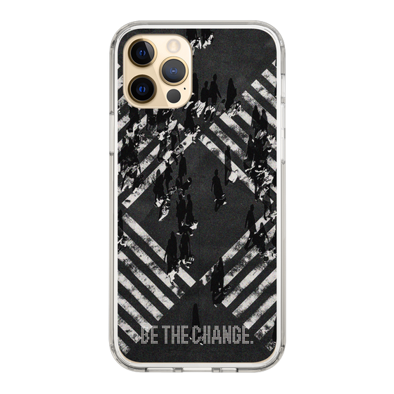 Slim Protection Case［ Original - Dot Overlay - BE THE CHANGE/B ］