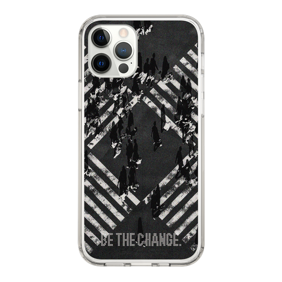 Slim Protection Case［ Original - Dot Overlay - BE THE CHANGE/B ］