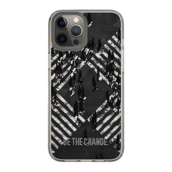 Slim Protection Case［ Original - Dot Overlay - BE THE CHANGE/B ］