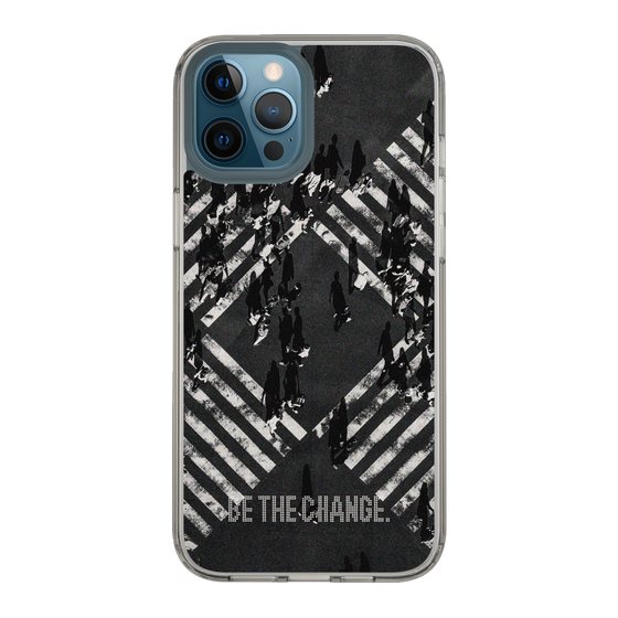 Slim Protection Case［ Original - Dot Overlay - BE THE CHANGE/B ］