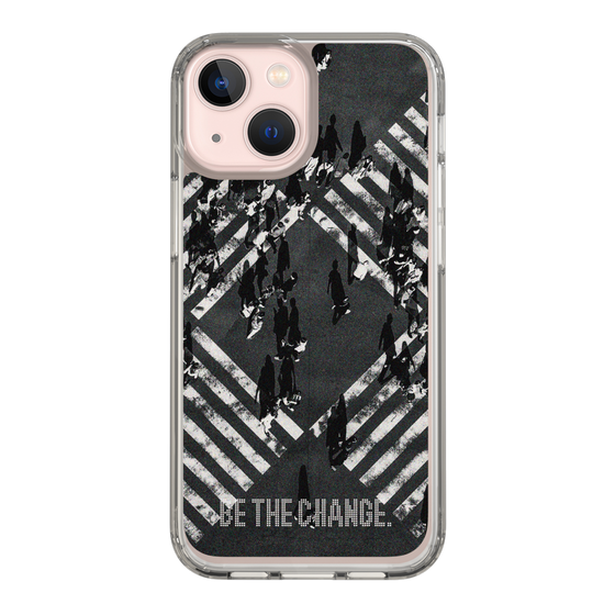 Slim Protection Case［ オリジナル - ドットオーバーレイ - BE THE CHANGE/B ］