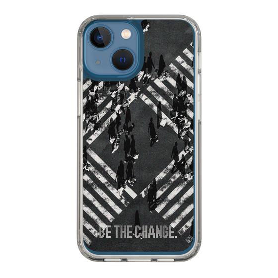 Slim Protection Case［ オリジナル - ドットオーバーレイ - BE THE CHANGE/B ］