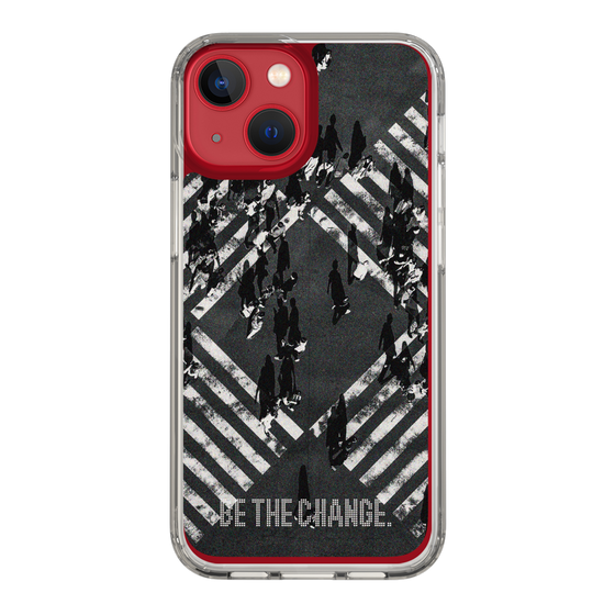 Slim Protection Case［ オリジナル - ドットオーバーレイ - BE THE CHANGE/B ］