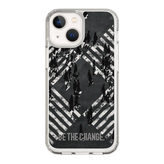 Slim Protection Case［ オリジナル - ドットオーバーレイ - BE THE CHANGE/B ］