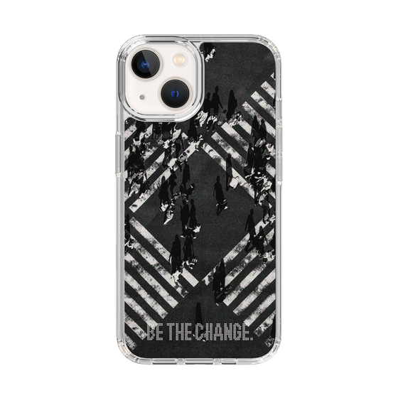 Slim Protection Case［ Original - Dot Overlay - BE THE CHANGE/B ］