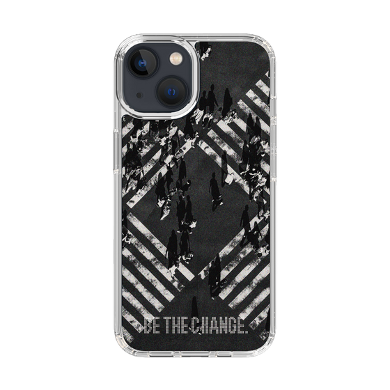 Slim Protection Case［ Original - Dot Overlay - BE THE CHANGE/B ］