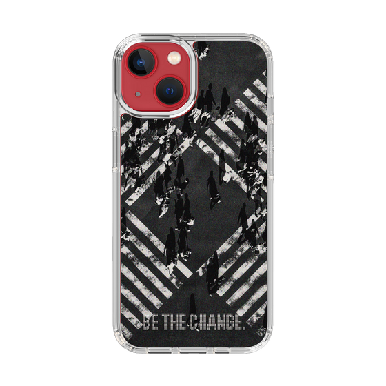 Slim Protection Case［ Original - Dot Overlay - BE THE CHANGE/B ］