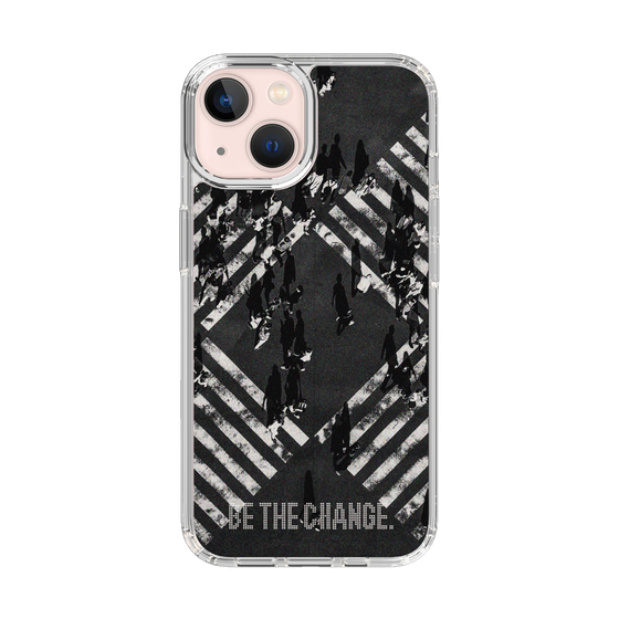 Slim Protection Case［ Original - Dot Overlay - BE THE CHANGE/B ］