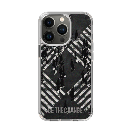 Slim Protection Case［ Original - Dot Overlay - BE THE CHANGE/B ］