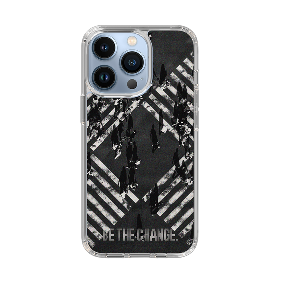 Slim Protection Case［ Original - Dot Overlay - BE THE CHANGE/B ］